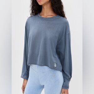 Free People Movement Inspire Layer Long Sleeve Crop
